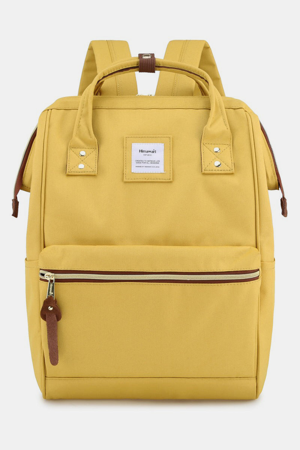 Waterproof Canvas Backpack Bag with Side Pockets. Computer Bag. Work Bag. Book bag. 