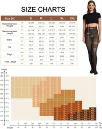 Fleece Lined Tights, Faux Translucent Thermal Warm Fleece Tights-FAYBOX-Reef Love