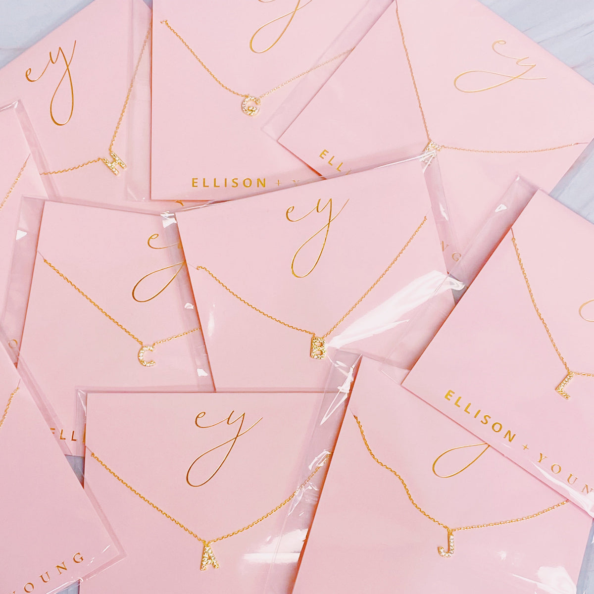 Understated Beauty Initial Necklace-Jewelry & Accessories - Necklaces & Pendants - Pendant Necklaces-Reef Love