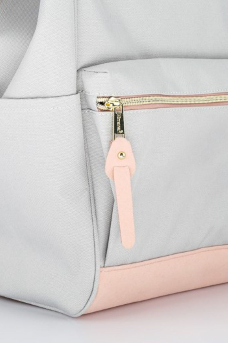 Waterproof Canvas Backpack Bag with Side Pockets. Computer Bag. Work Bag. Book bag. 
