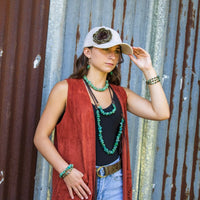 Chunky Natural Turquoise Bracelet-The Jewelry Junkie-Reef Love