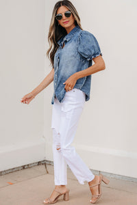 Ariana Short Sleeve Snap Shirt
