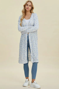 Lightweight Open Front Longline Cardigan-Double Take-Reef Love