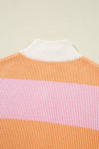 Claire Half Zip Oversized Sweater-Sweater-Reef Love