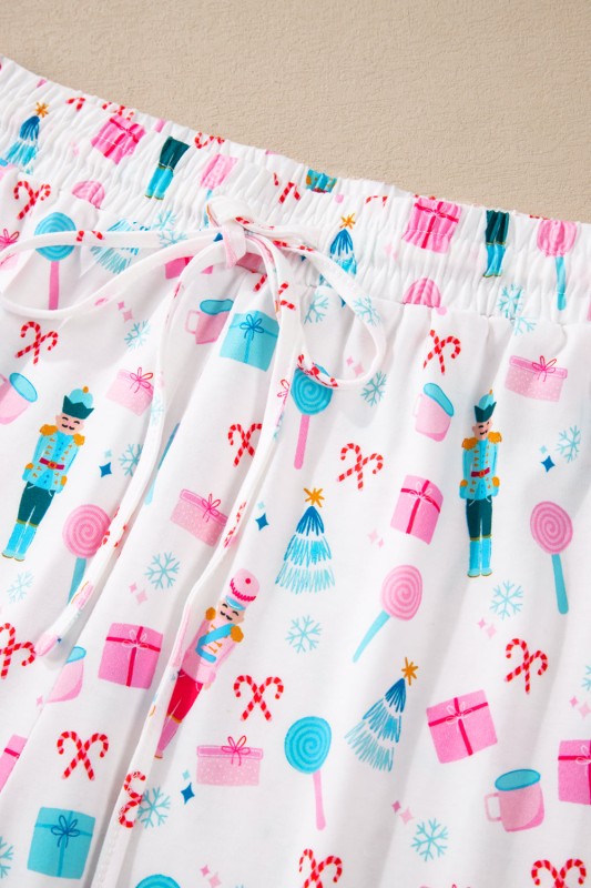 Christmas Nutcracker Top and Pants Pajama Set-Reef Love