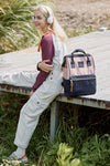 Waterproof Canvas Backpack Bag with Side Pockets. Computer Bag. Work Bag. Book bag. 