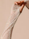 Shop SO ME Bow Ribbon Pattern Sheer Lace Top-available at Reef Love online boho-chic boutique