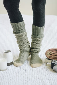 Shop Knitted Lounge Socks-available at Reef Love online boho-chic boutique