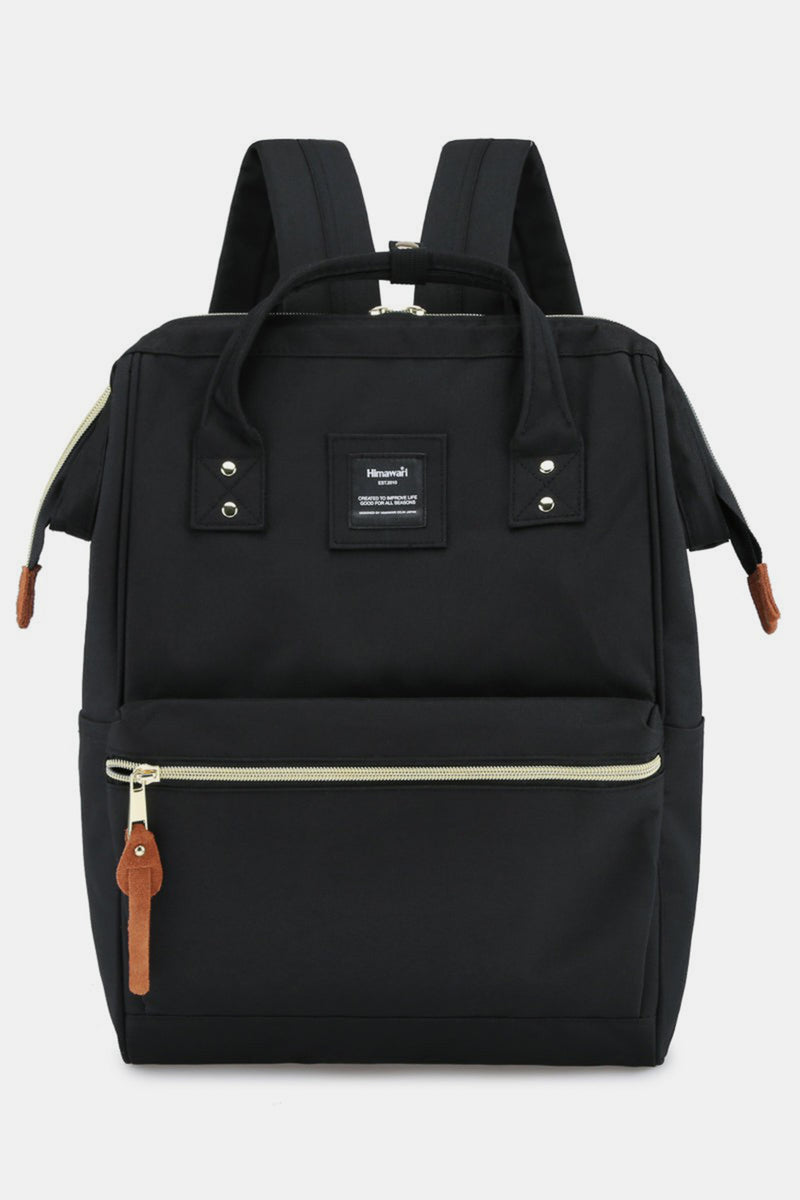 Waterproof Canvas Backpack Bag with Side Pockets. Computer Bag. Work Bag. Book bag. 