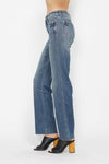 Judy Blue Full Size Tummy Control Straight Jeans-Jeans-Reef Love