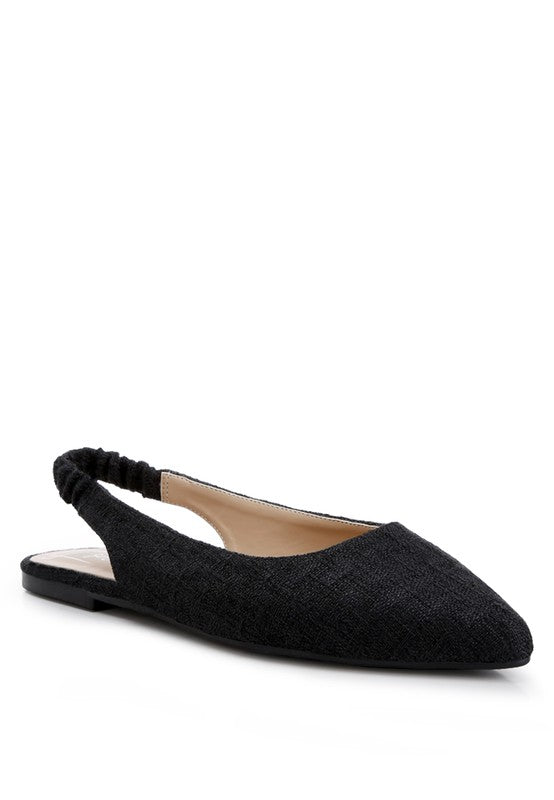 AMIRAH Slingback Ballet Flats-Reef Love