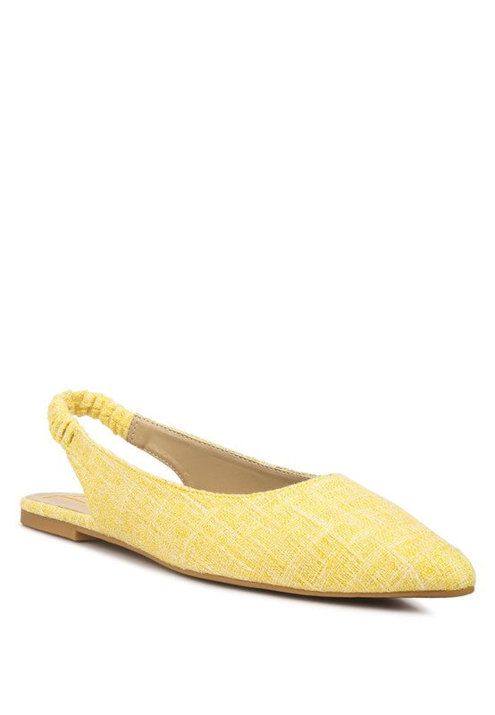 AMIRAH Slingback Ballet Flats-Reef Love