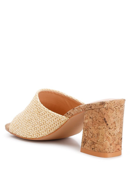 Addie Raffia Slip On Sandals- Boho Chic Styles by Reef Love