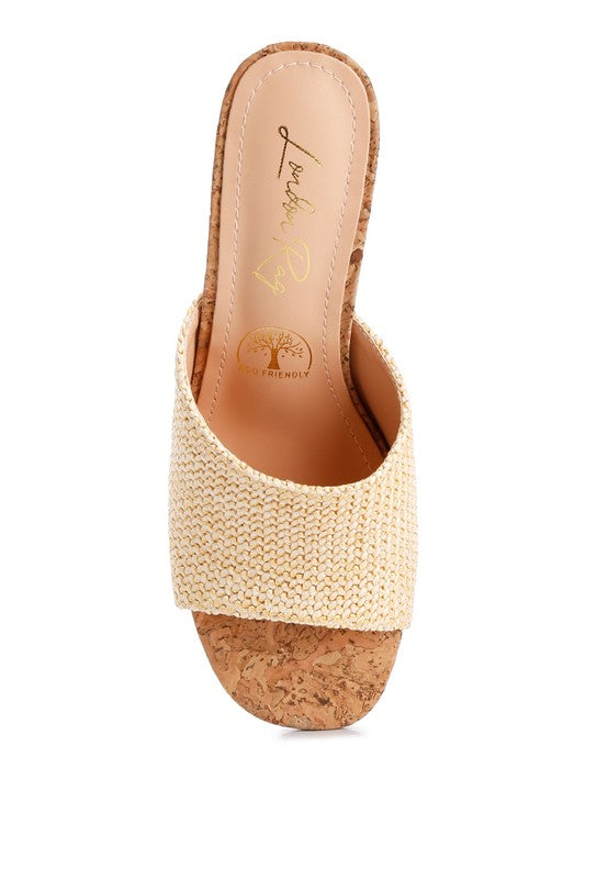 Addie Raffia Slip On Sandals- Boho Chic Styles by Reef Love