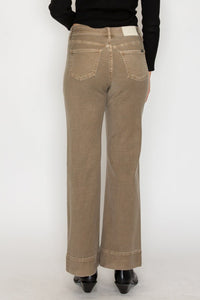 Artemis Vintage Khaki Wash Tummy Control High Rise Holly Flare Jeans-Reef Love