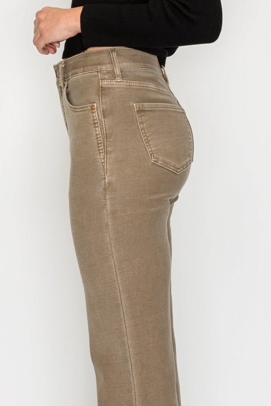 Artemis Vintage Khaki Wash Tummy Control High Rise Holly Flare Jeans-Reef Love