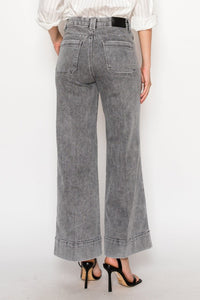 AT2101PZLG - High Rise the Perfect Palazzo Jeans