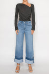 AT2109WDM - TUMMY CONTROL HIGH RISE A-WIDE JEANS