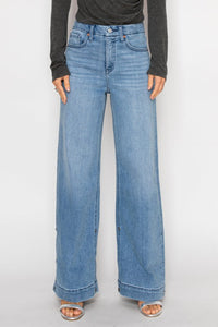 AT2109WDM - TUMMY CONTROL HIGH RISE A-WIDE JEANS