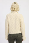 Avalon Fringe Trim Knit Cardigan