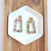 Shop Avery - Unicorn Drop Earrings-Avery Unicorn Drop Earrings with glittery acrylic charms and 18K gold-plated posts. Lightweight, bold, and magical—part of our Enchanted Collection.-available at Reef Love online boho-chic boutique