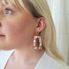 Shop Avery - Unicorn Drop Earrings-Avery Unicorn Drop Earrings with glittery acrylic charms and 18K gold-plated posts. Lightweight, bold, and magical—part of our Enchanted Collection.-available at Reef Love online boho-chic boutique