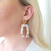 Shop Avery - Unicorn Drop Earrings-Avery Unicorn Drop Earrings with glittery acrylic charms and 18K gold-plated posts. Lightweight, bold, and magical—part of our Enchanted Collection.-available at Reef Love online boho-chic boutique