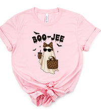 BOOJEE Leopard Halloween Ghost Graphic Tee-BOOJEE Ghost Graphic Tee – Halloween shirt with ghost, bats & leopard print accessories. Soft Bella + Canvas cotton tee, perfect for fall layering.-Reef Love