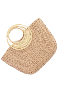 bamboo handle tote bag by reef love