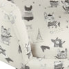 Barner Dog Sofa - Stain Resistant French Bulldog Print