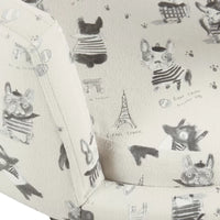 Barner Dog Sofa - Stain Resistant French Bulldog Print