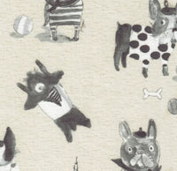 Barner Dog Sofa - Stain Resistant French Bulldog Print