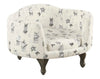 Barner Dog Sofa - Stain Resistant French Bulldog Print
