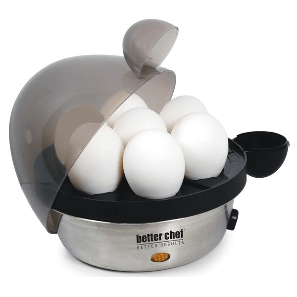Better Chef 7-Egg Steel Electric Egg Cooker-Egg Cooker-Reef Love