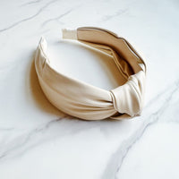 Better Knotted Vegan Leather Headband-Reef Love