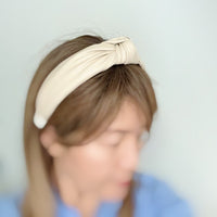 Better Knotted Vegan Leather Headband-Reef Love