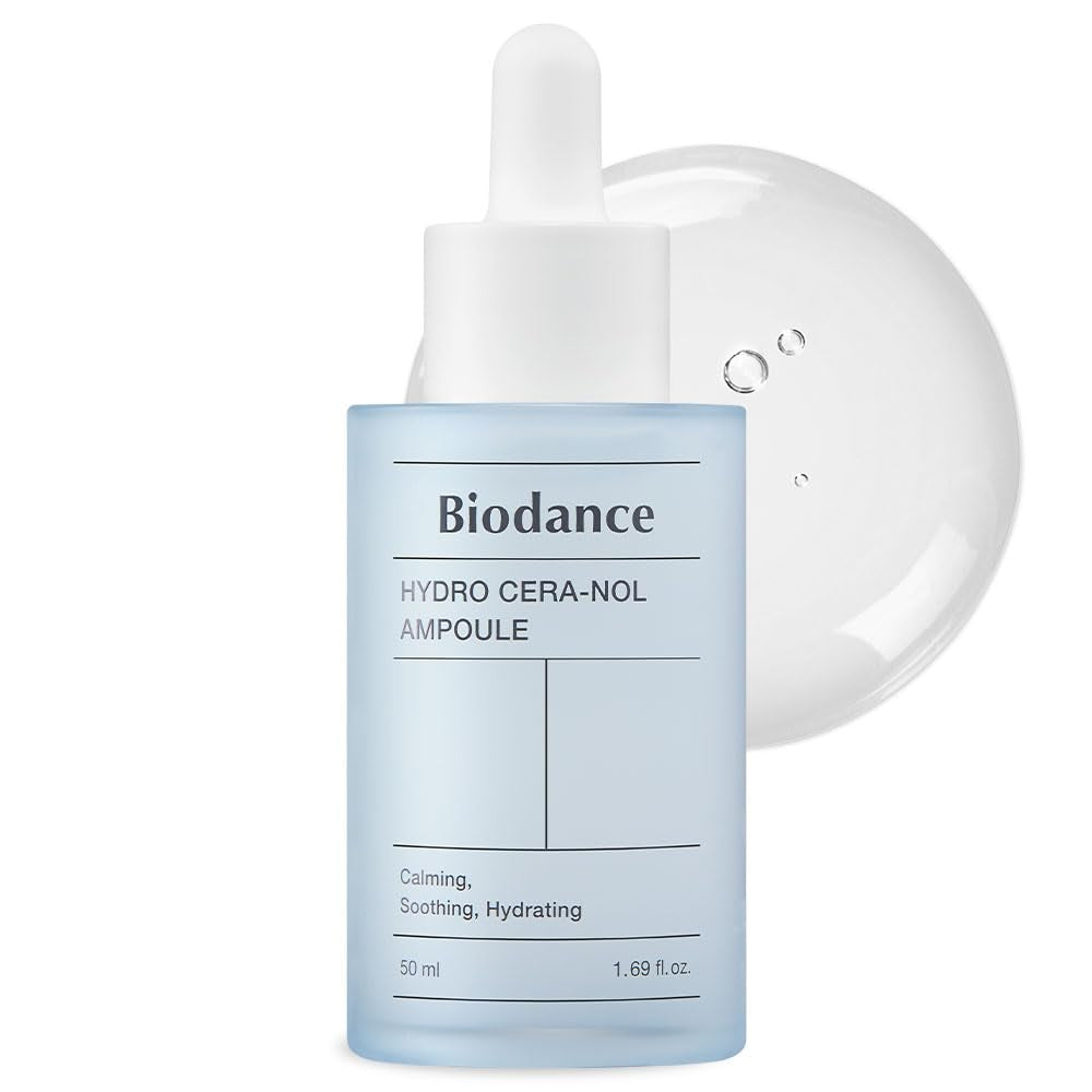Biodance Cera-nol Ampoule | Korean Collagen Serum for Face, Pore Minimizing & anti Aging Face Serum for Women | 1.69 Fl. Oz X 1 Ea