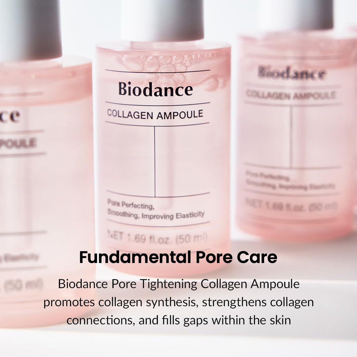 Biodance Collagen Ampoule | Korean Collagen Serum for Face, Pore Minimizing & anti Aging Face Serum for Women | 1.69 Fl. Oz X 1 Ea