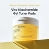 Vita Niacinamide Gel Toner Pads are infused with niacinamide, pineapple water(Vitamin C), and glutathione to brighten, smooth, and enhance skin’s healthy glow.
