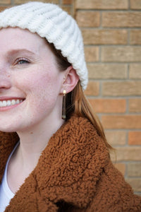 Blair Earrings - Coffee Shimmer-Reef Love