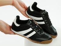 Blaster Striped Lace-Up Sneakers-Reef Love