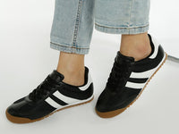 Blaster Striped Lace-Up Sneakers-Reef Love