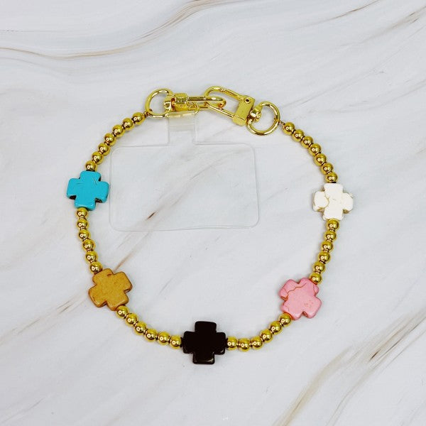 Blessed In Colors Cell Phone Wrist Lanyard