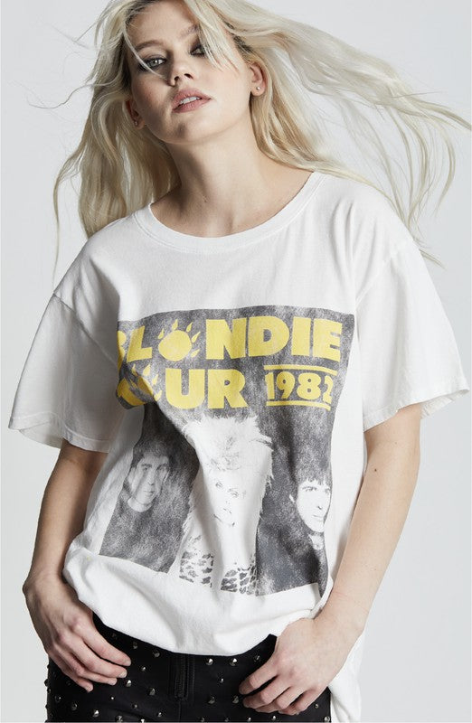 Blondie Tour 1982 Unisex Tee-Reef Love