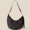 Braided Detail Hobo Shoulder Bag