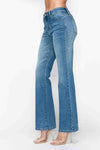 Women's Cat's Whiskers Mid Rise Bootcut Jeans - Regular and Plus Size