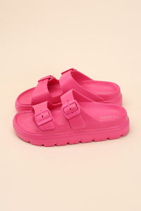 CAIRO-1 Buckle Strap Slides-Reef Love