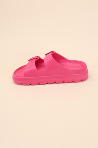 CAIRO-1 Buckle Strap Slides-Reef Love