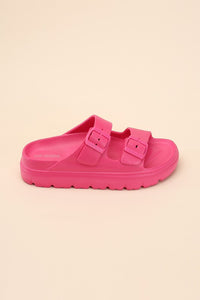 CAIRO-1 Buckle Strap Slides-Reef Love