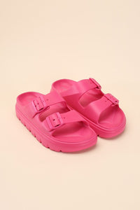 CAIRO-1 Buckle Strap Slides-Reef Love